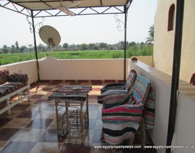 Amazing Villa for Long Stay – 4 Bedrooms, Pool Access & Domed Design in Luxor